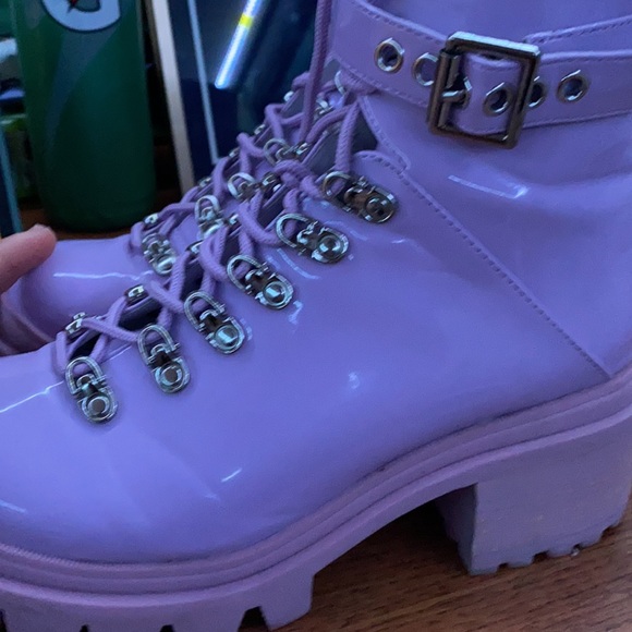 Used jeffrey campbell lilac boots - Picture 6 of 7